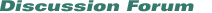Discussion Forum